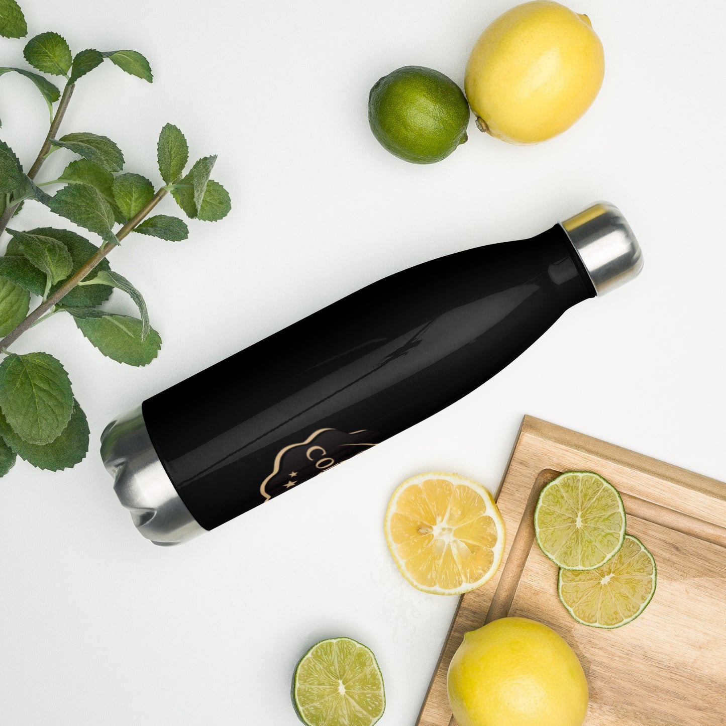 Stainless steel water bottle